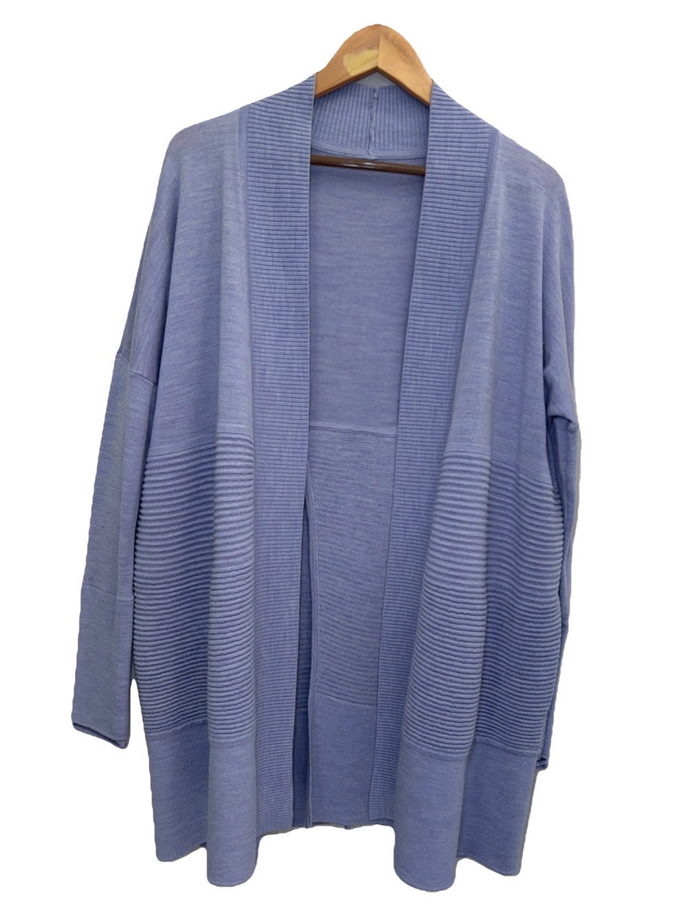 lululemon athletica Sit In Lotus Wrap II
Heathered Lavender Dusk Open Cardigan L